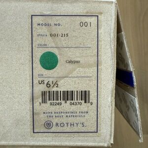 Rothy's The Flat Size 6.5 NWT